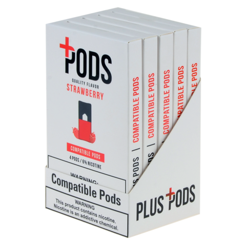 Plus Pods Strawberry Pack of 4