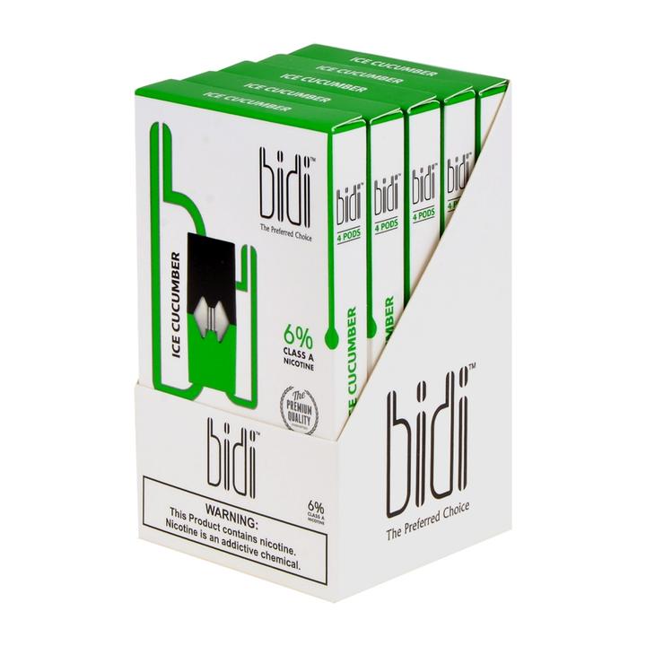 Bidi Ice Cucumber 4 Pods - Vape Shop Australia