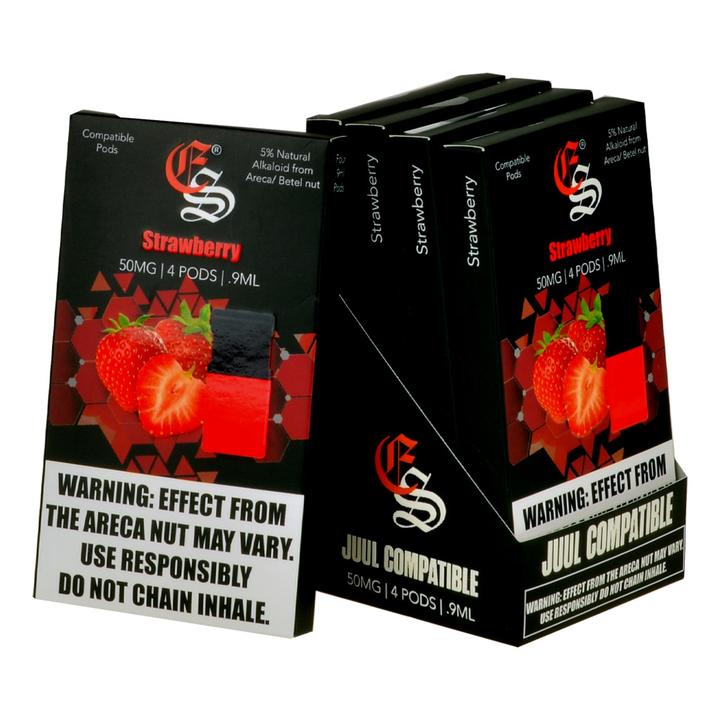 Eonsmoke Strawberry 4 Pods (0% nic)