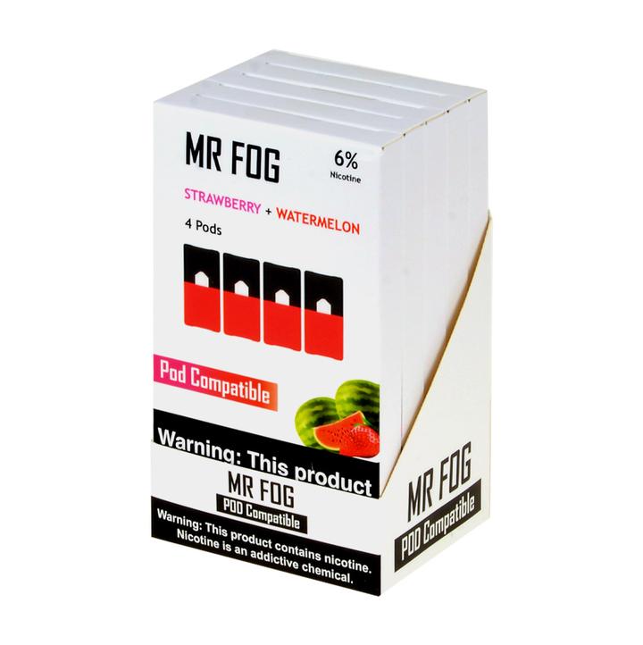 Mr Fog Strawberry + Watermelon 4 Pods