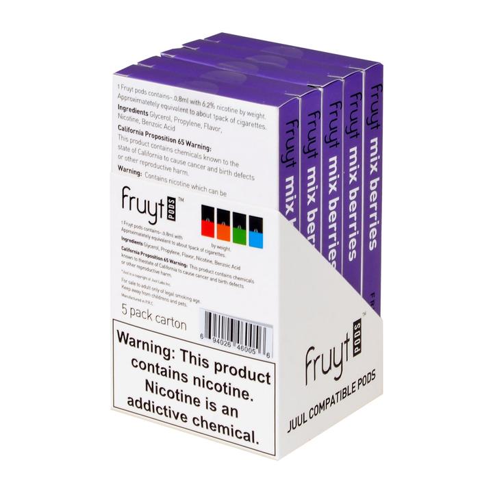 Fruyt Pods Mix Berries Pack of 4