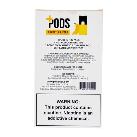 Plus Pods Banana Pack of 4