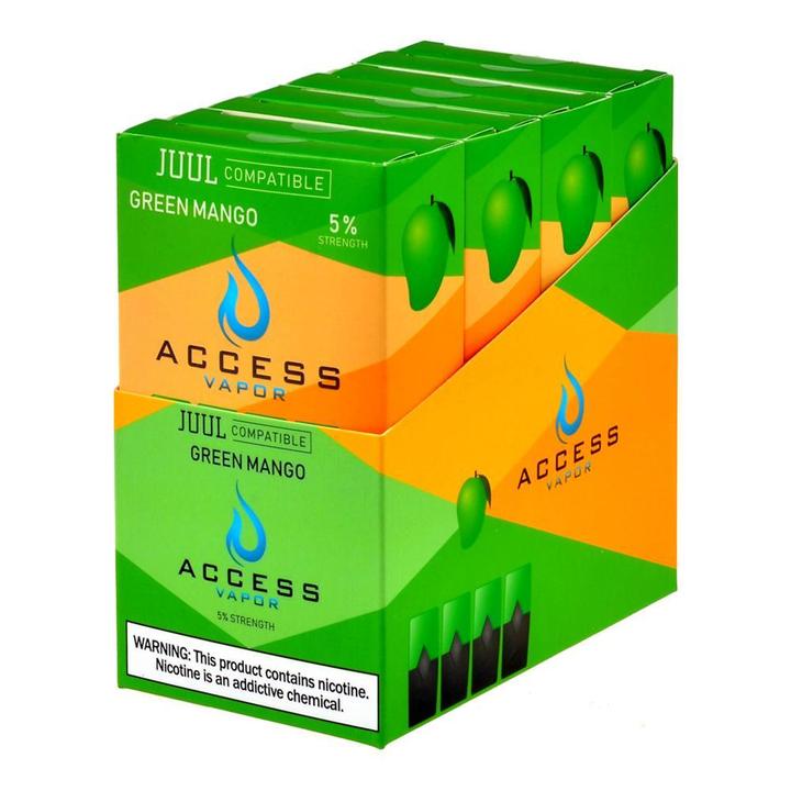 Access Vapor Green Mango 4 Pods