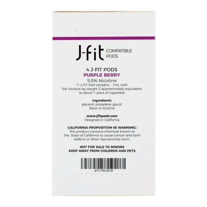 J-Fit Purple Berry 4 Pods