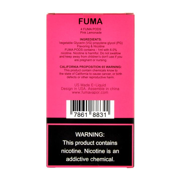 Fuma Pink Lemonade 4 Pods