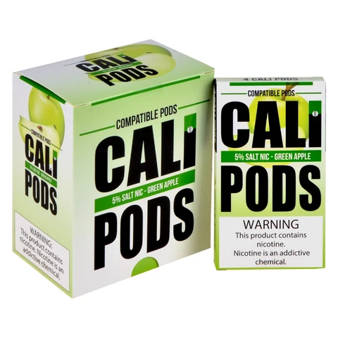 Cali Pods Green Apple 4 Pods