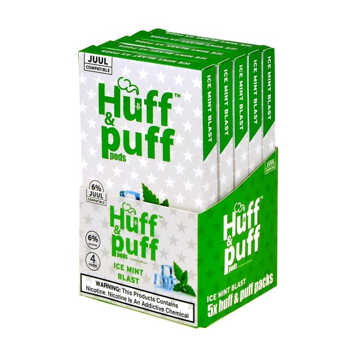 Huff & Puff Ice Mint Blast 4 Pods