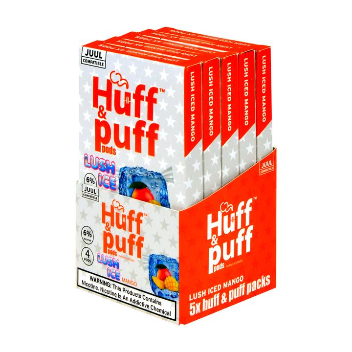 Huff & Puff Lush Iced Mango 4 Pods