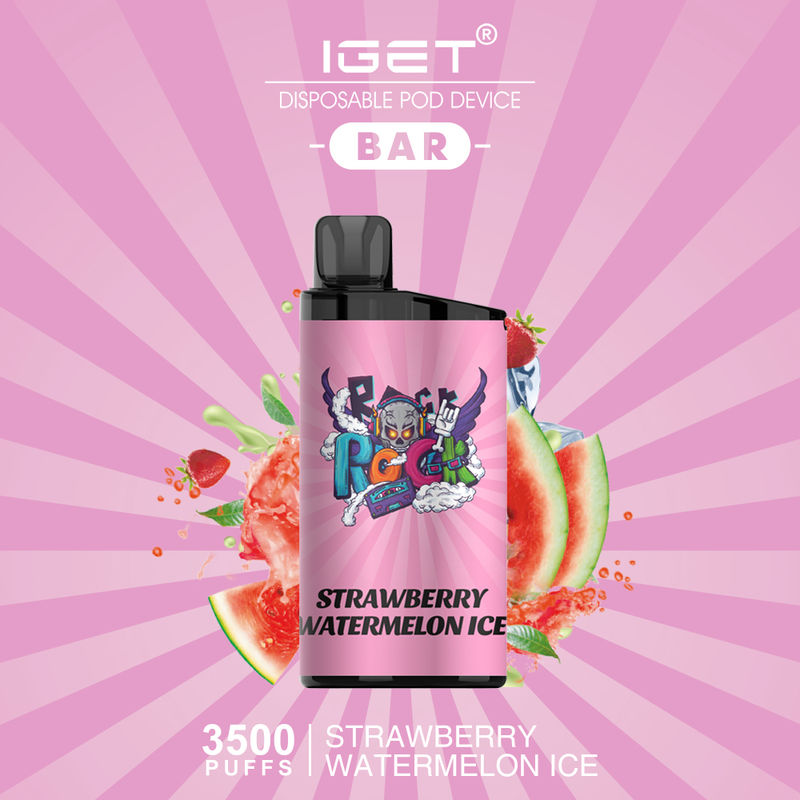 IGET BAR STRAWBERRY WATERMELON ICE – 3500 PUFFS - Vape Shop Australia