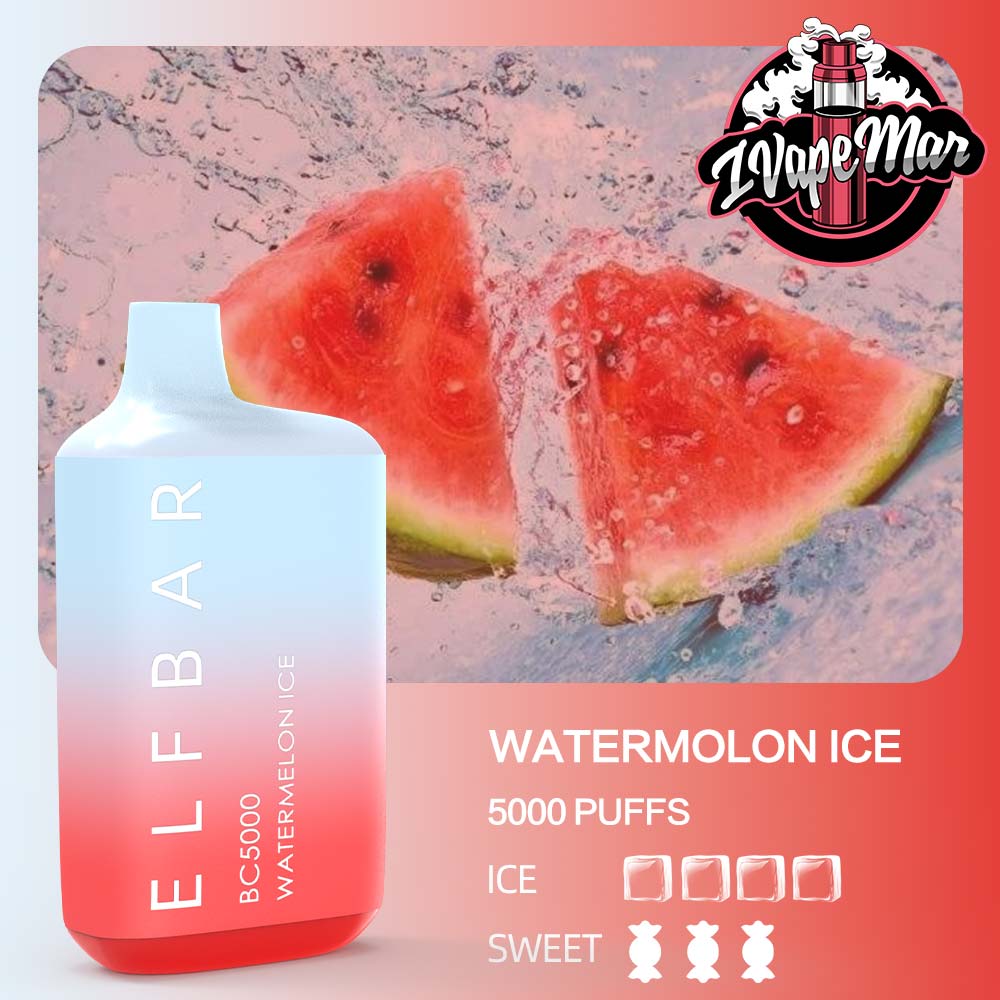 ELF BAR BC5000 & WATERMELON ICE - Vape Shop Australia