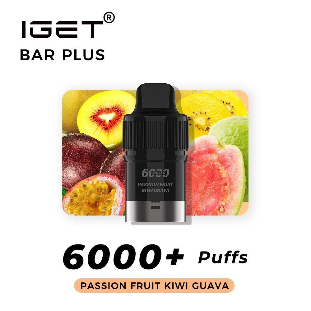 Passionfruit Kiwi Guava – BAR Plus – POD ONLY