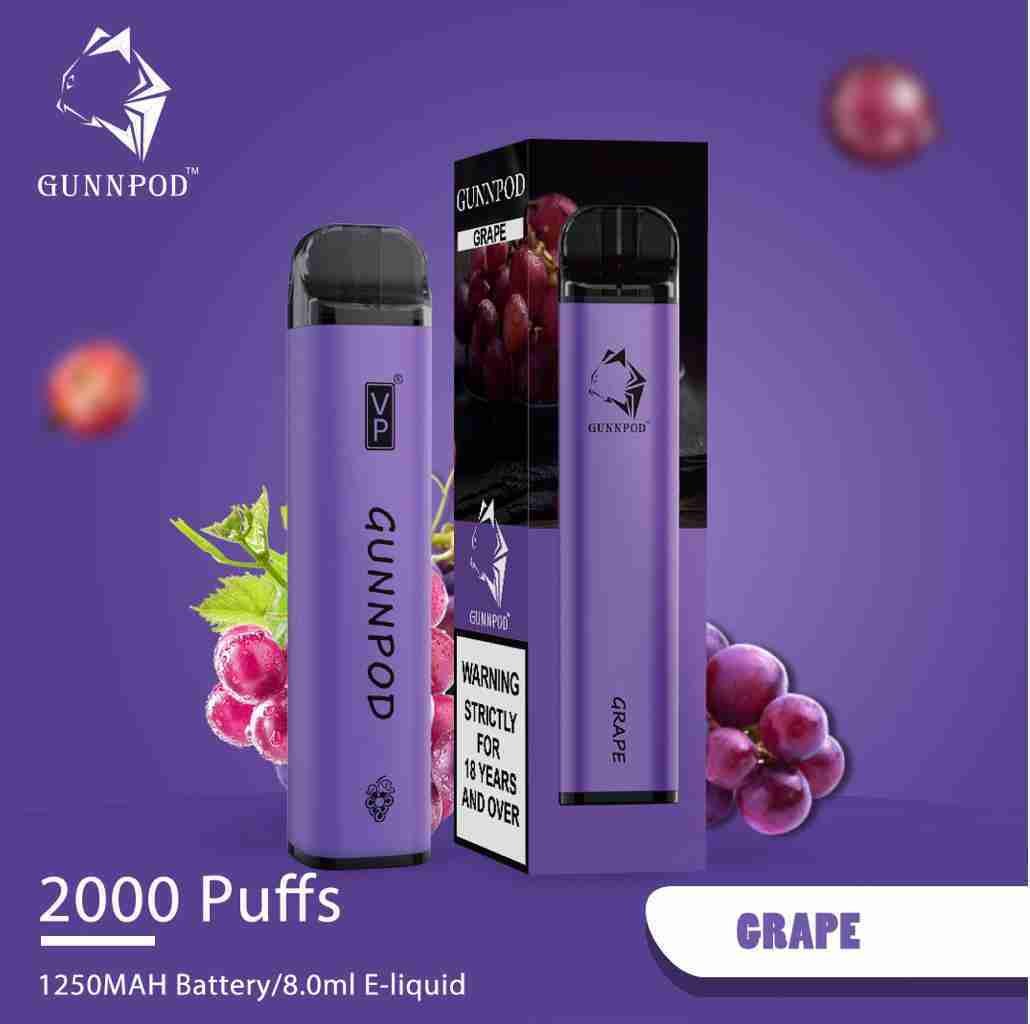 Grape-2000 Puffs