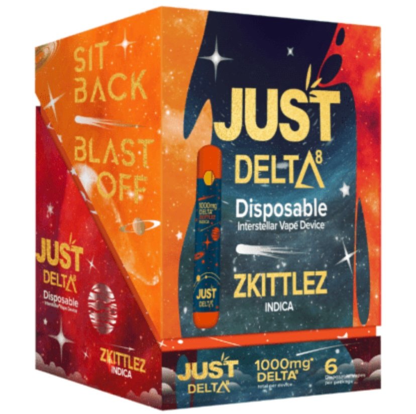 Delta 8 Disposables 6 Pack Zkittlez