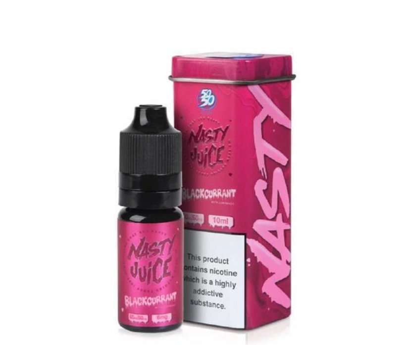 NASTY JUICE 10ml E-Liquid - Wicked Haze - Blackcurrant Lemonade 50/50