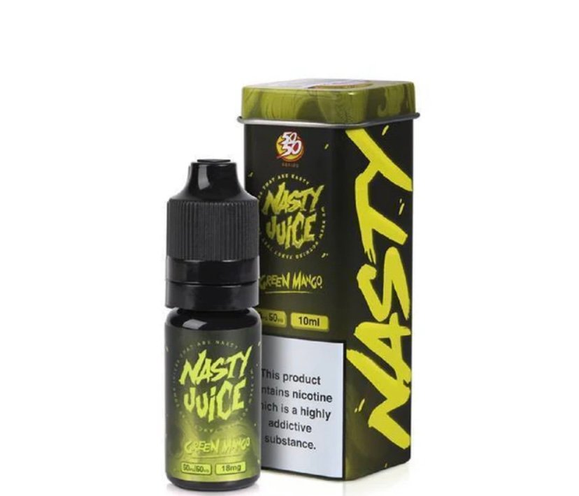 NASTY JUICE 10ml E-Liquid - Fat Boy - Green Mango 50/50