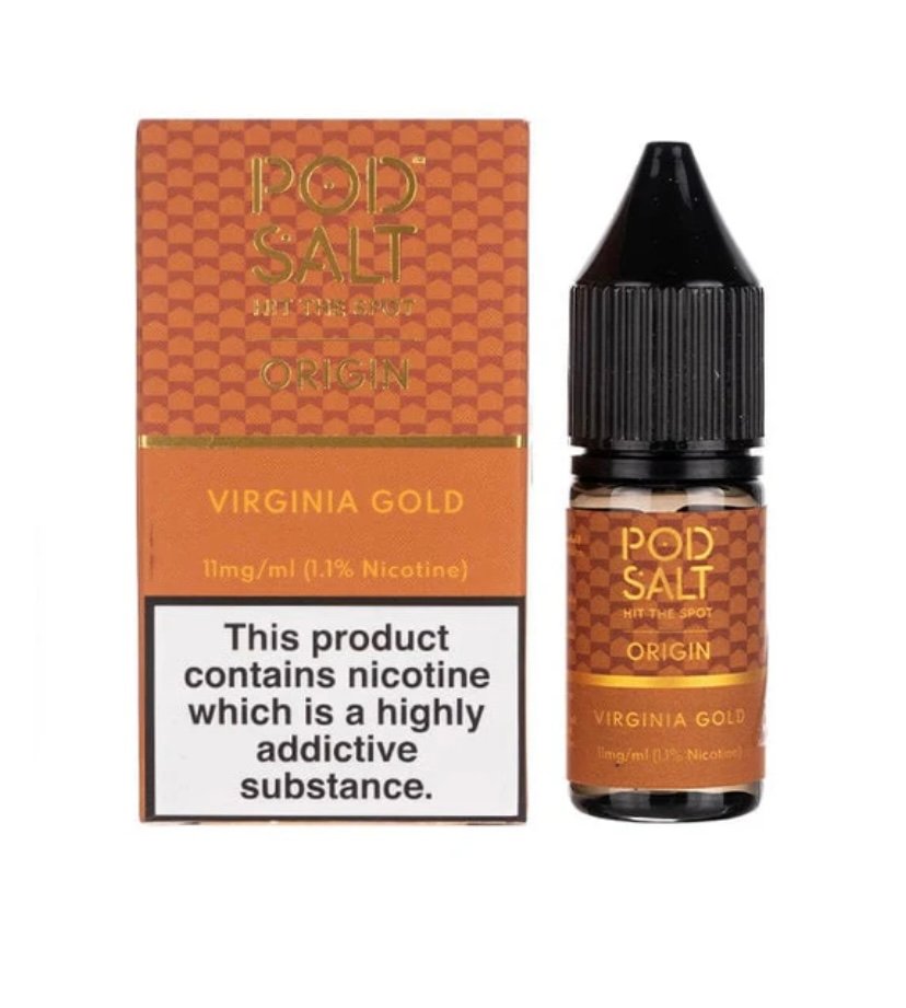 Virginia Gold Nic Salt by Pod Salt Origin