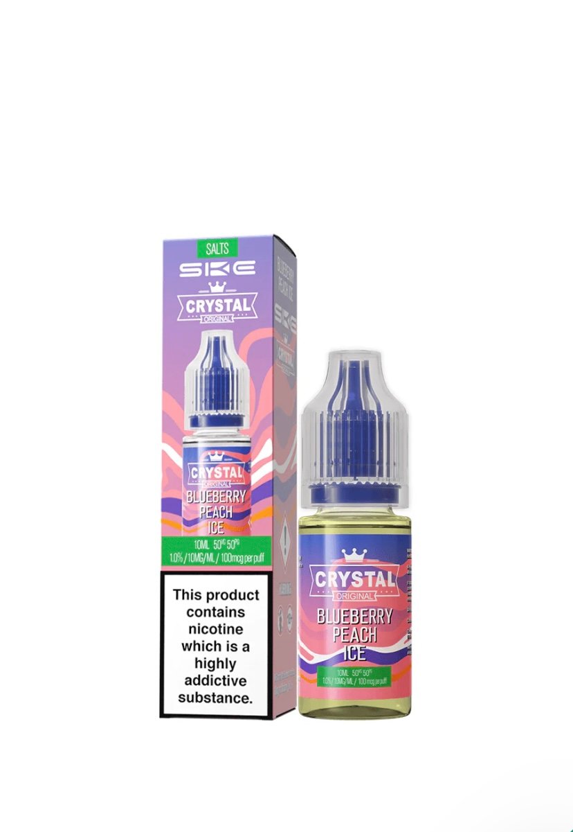 Blueberry Peach Ice Crystal Vape Juice by SKE