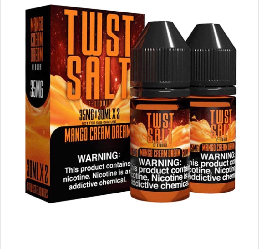 Mango Cream Dream by Twist Salt 60ml (2x30ml)