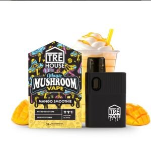 TRE HOUSE | MICRODOSE MAGIC MUSHROOM VAPE PEN – MANGO SMOOTHIE – 2G DISPOSABLE PEN