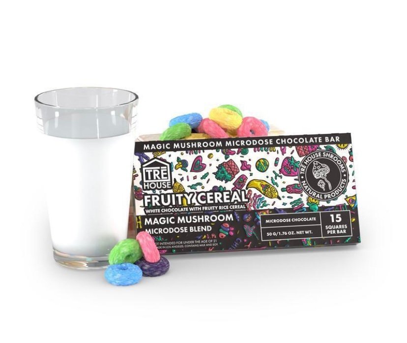 FRUITY CEREAL MAGIC MUSHROOM CHOCOLATE BAR – TRĒ HOUSE