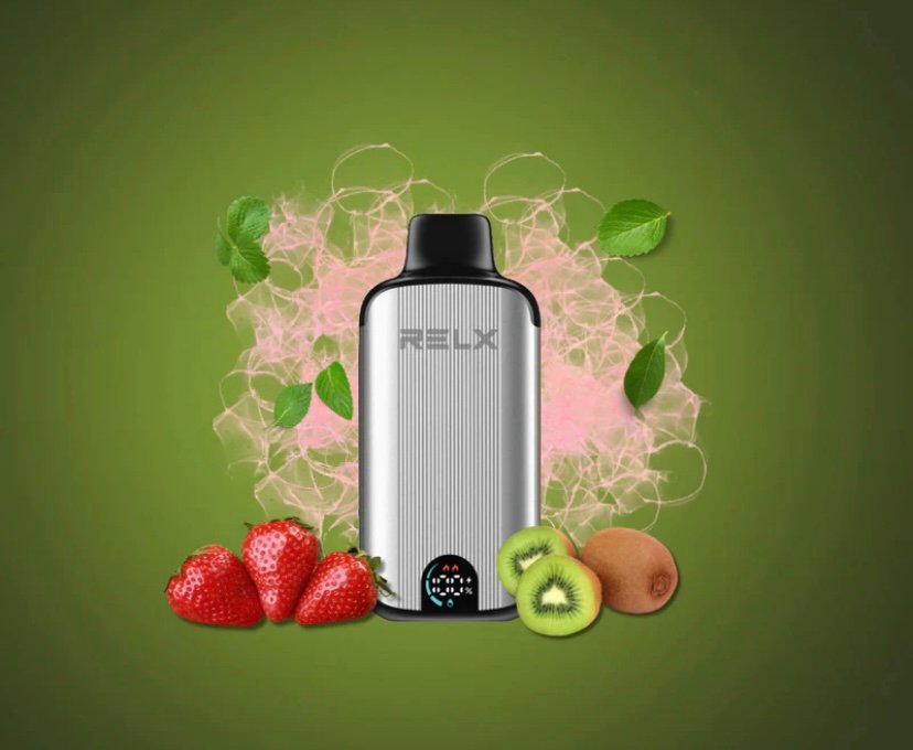 Strawberry Kiwifruit 8000i Puff 18mg/mL - Image 2