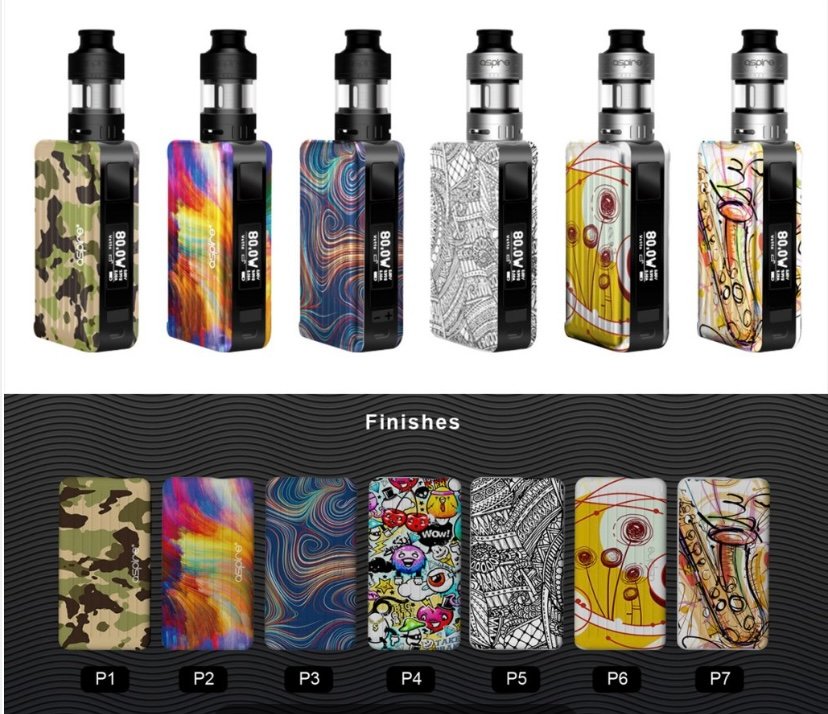Aspire Puxos 80/100W TC Kit with Cleito Pro - Image 3