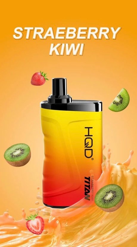 HQD TITAN STRAWBERRY KIWI 7000 PUFFS