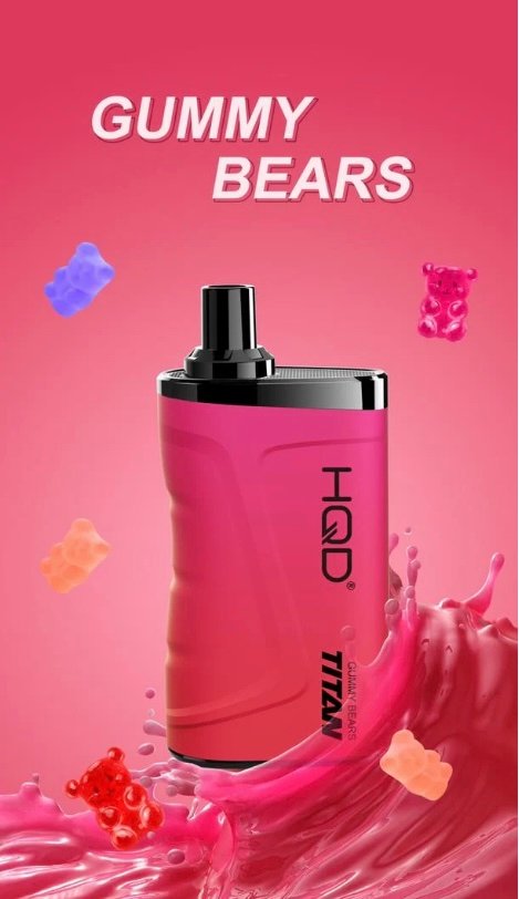 HQD TITAN GUMMY BEARS 7000 PUFFS
