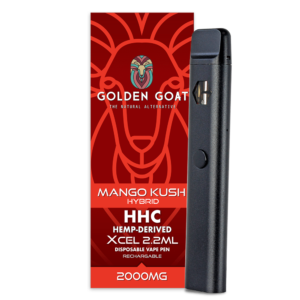 HHC Vape Device, 2000mg, Rechargeable/Disposable – Mango Kush