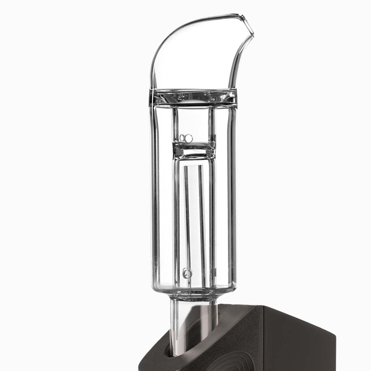 POTV Glass Curved Mini Bubbler - Image 6